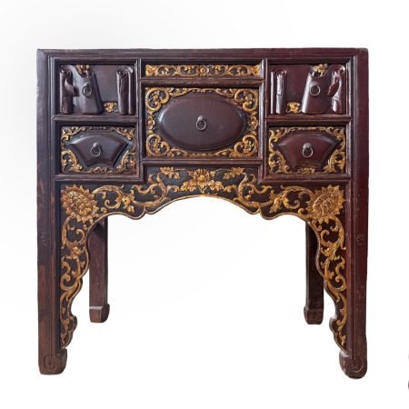 Wooden Teochew 5-Drawer Table