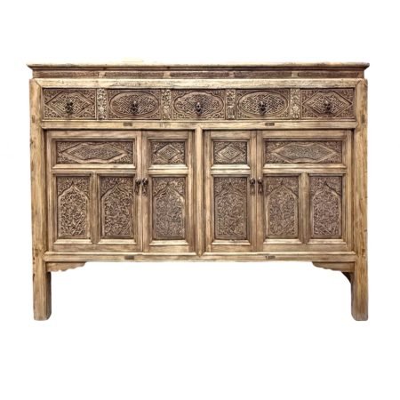 Wooden Natural Hokkien Sideboard