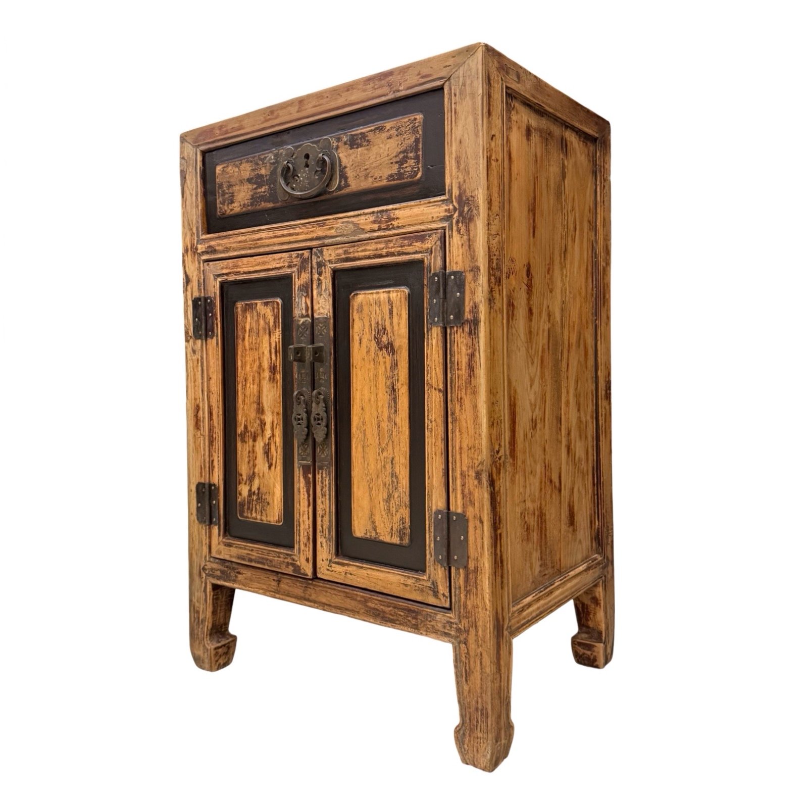 Chinese vintage small 2-tone cabinet from Just Anthony