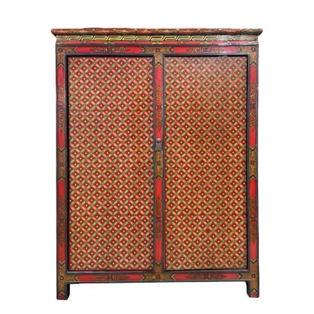 Wooden Tibetan Cabinet