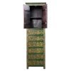 Tibetan-Style Tall Slim Cabinet with 6-Drawers - Thumbnail Image 2
