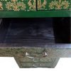 Tibetan-Style Tall Slim Cabinet with 6-Drawers - Thumbnail Image 5