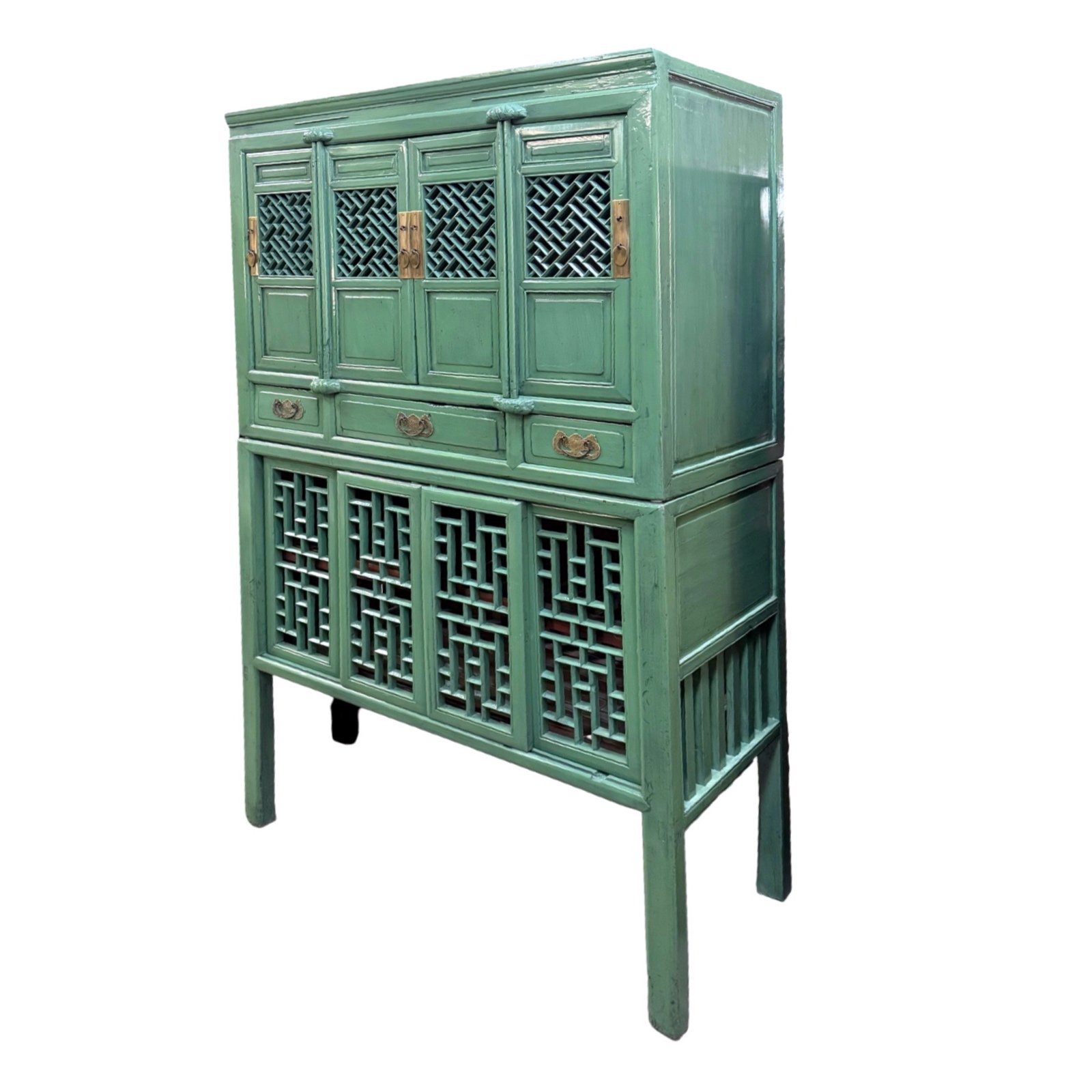 Wooden Kitchen Cabinet (Colour) - Image 3