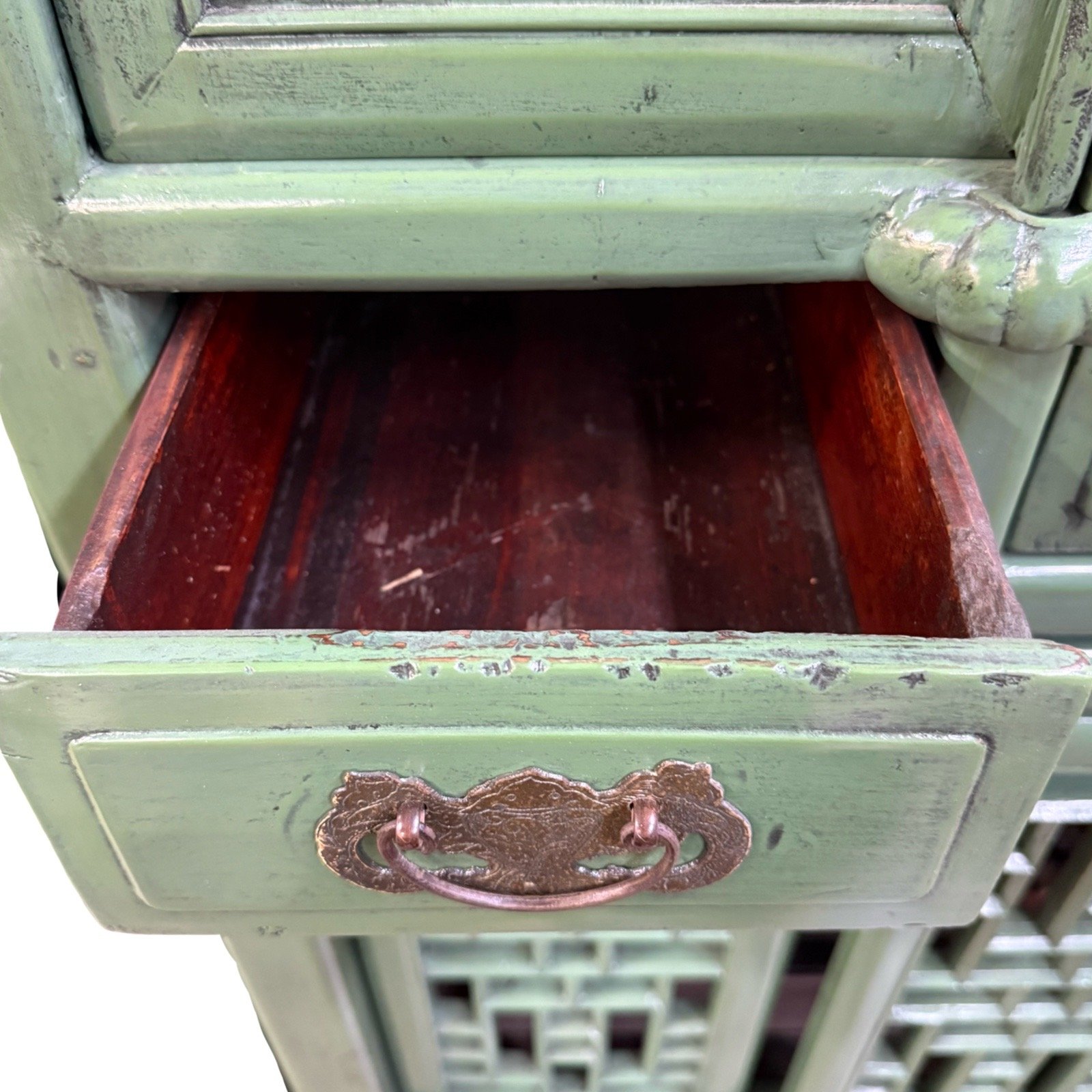 Wooden Kitchen Cabinet (Colour) - Image 5