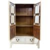 Tapered Cabinet with Old Carved Doors from Zhejiang - Thumbnail Image 3